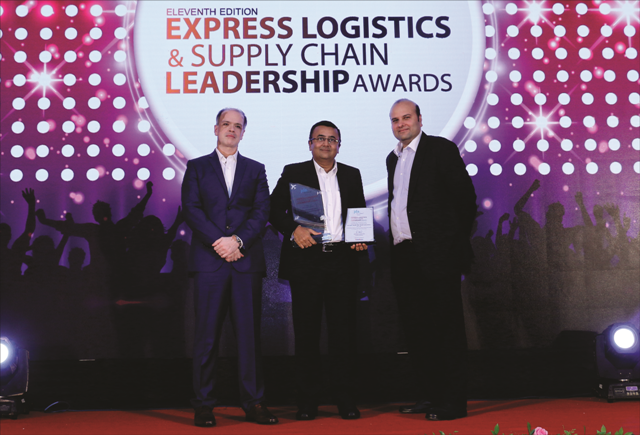 Dual laurels for Gandhi Automations at Express Logistics & Supply Chain Leadership Awards 2017